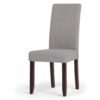 Acadian - Parson Dining Chair (Set of 2) - Dove Gray - Image 3