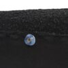 Fuji - Upholstered Oval Storage Bench - Ebony Black - Image 10
