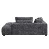 Chosen - Sectional Sofa With Toss Pillows With 2 Chaises - Gray - Image 6
