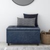 Cosmopolitan - Storage Ottoman - Denim Blue - Image 9