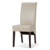 Avalon - Deluxe Parson Dining Chair (Set of 2) - Satin Cream - Image 3