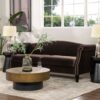 Elaine - Sofa Nailhead Accents - Deep Brown - Image 10