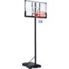Portable Basketball Hoop Basketball System 4.76-10Ft Height Adjustable For Youth Adults LED Basketball Hoop Lights, Colorful Lights, Waterproof, Super Bright To Play At Night Outdoors, Good Gift For Kid - Black - Image 14