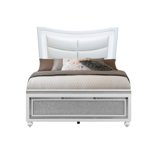 Maloise - Full Bed - White