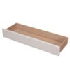 Queen Size Upholstered Platform Bed With Drawer - Beige - Image 6