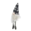 3 Pieces Sitting Gnome, Christmas Table Home Ornaments For Holiday Party Gifts - White / Gray - Image 7