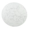 Clayten - Around Dining Table - Marble / Espresso - Image 2