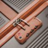 Hardshell Luggage Sets 3 Piece Carry - On Suitcase Double Spinner Wheels With Tsa Lock - Coppery - Image 22