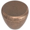Preston - Metal Side Table - Antique Copper - Image 4