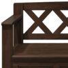 Amherst - Entryway Storage Bench - Natural Aged Brown - Image 3