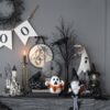 Pumpkin Decor For Holiday Halloween Decoration - Black / White - Image 11