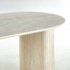 Extensible Table Leg, Dining Table, Office Table, Coffee Table, MDF Leg - Ameican White Oak - Image 5