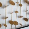 Metal Decorative Wall Art With Frame, Wall Decor For Living Room (Set of 3) - Gold - Image 9