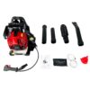 Backpack Gas Leaf Blower, 76Cc, 660Cfm, 200Mph, 4 Stroke Air Cooling Gas Backpack Grass Blower, Snow Blower Epa Compliant - Red - Image 5