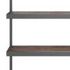 Erina - Bookcase - Distressed Charcoal Brown - Image 5
