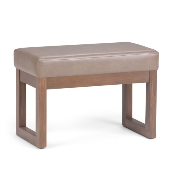 Milltown - Footstool Small Ottoman Bench - Ash Blonde
