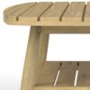 Bayshore - Outdoor Coffee Table - Light Teak - Image 2