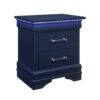 Charlston - Nightstand With LED - Blue - Image 3