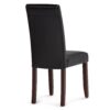 Acadian - Parson Dining Chair (Set of 2) - Midnight Black - Image 5