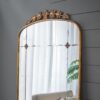 Lavish - Full Length Mirror, AntiqueMetal Floor Mirror For Living Room, Bedroom - Gold - Image 5