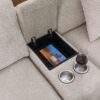 Nyeisha - Upholstered Sofa & Chaise - Beige - Image 3