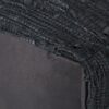 Fredrik - Square Pouf - Black - Image 3