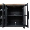 Essex - TV Stand Console For TVs Up To 100" - Black, Whiskey - Image 4
