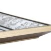 Antique Square Mirror With Floral Accents Decorative Display Tray, Hanging Mirror, Traditional Home Decor - Silver - Image 6