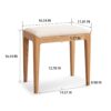 Compact Table Dresser, Accessories Storage Width Drawer - Natural - Image 12