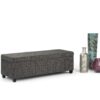 Avalon - Storage Ottoman Bench - Dark Gray - Image 8