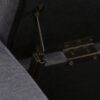 Laredo - Large Storage Ottoman - Slate Gray - Image 5