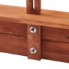 Kids Sandbox With Cover, Sand Box With Adjustable Canopy, Large Outdoor Cedar Sandpit For Backyard Play - Reddish Brown - Image 24