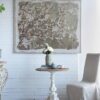 Large Cherry Blossom Canvas Art Print, Home Decor Accent Piece - Gray / White Matte - Image 10