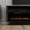 Avondale - Electric Fireplace TV Console, For TVs Up To 95" - Charcoal Brown - Image 3