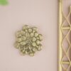 Resin Succulent Wall Plaque - Gold - Image 7
