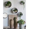 Farmhouse Round Metal Wall Planter (Set of 5) - Gray - Image 3