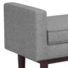 Scott - Ottoman Bench - Pewter Gray - Image 6