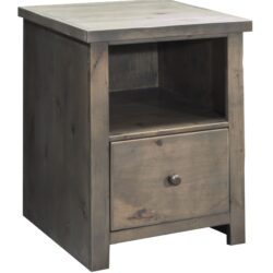 Joshua Creek - 1 Drawer File - Barnwood