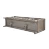 Dauphin - TV Stand Storage Display Console Table - Gray Cashmere - Image 3