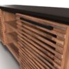 Graceland - TV Stand Console For TVs Up To 70" - Black, Bourbon - Image 6