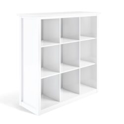 Artisan - 9 Cube Bookcase And Storage Unit - White