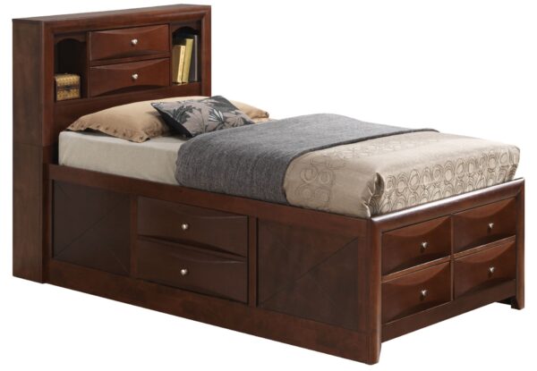 Marilla - Twin Storage Bed - Cherry