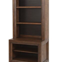 Branson - Bookcase Pier, Two Tone - Brown