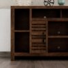 Sausalito - TV Stand Console For TVs Up To 70" Wood - Whiskey - Image 7