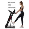 Folding Treadmills For Home - 3.5Hp Portable Foldable With Incline, Electric Treadmill For Running Walking Jogging Exercise With 12 Preset Programs, Indoor Workout Training Space Save Apartment, App - Black - Image 2