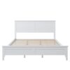 Queen Modern Solid Wood Platform Bed - White - Image 6