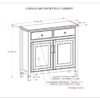 Connaught - Entryway Storage Cabinet - Dark Chestnut Brown - Image 2