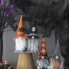Halloween Gnome Decor (Set of 4) - Black / Gray / Orange - Image 13