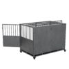 Heavy Duty Dog Crate - Silver Gray - Image 15