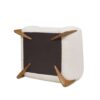 Alpine - Sherpa Arm Chair - Ivory White - Image 6